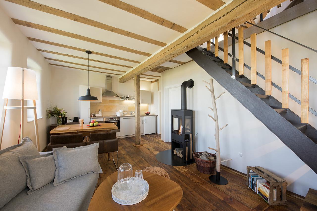 Burggarten Appartements Neuleiningen Kültér fotó