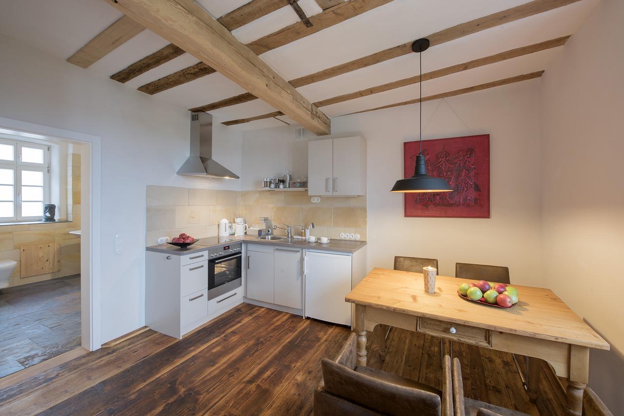 Burggarten Appartements Neuleiningen Kültér fotó