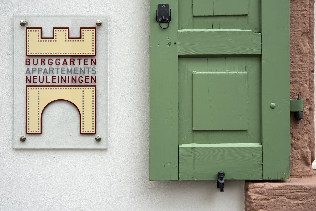 Burggarten Appartements Neuleiningen Kültér fotó